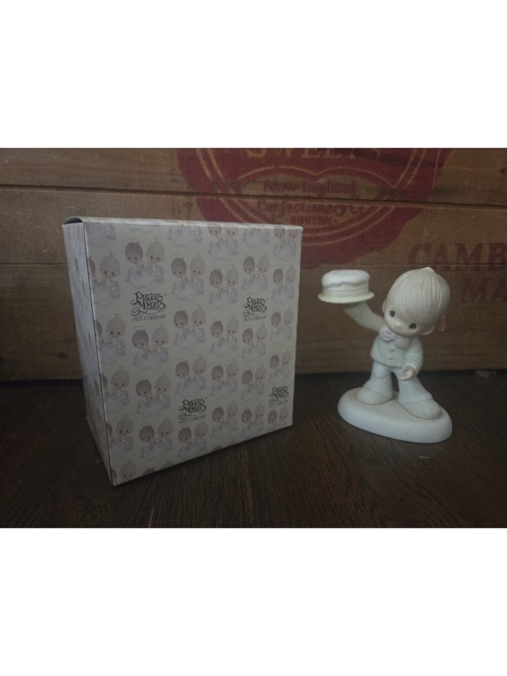 Precious Moments 12157 “This Is The Day Which The Lord Has Made” 1986 w/Box